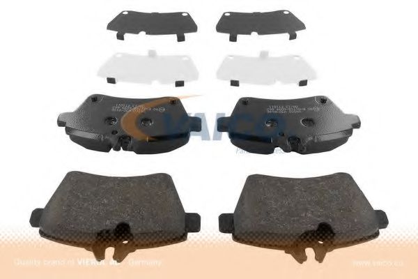 комплект спирачно феродо, дискови спирачки V30-8186