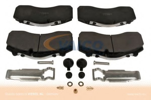 комплект спирачно феродо, дискови спирачки V31-0084