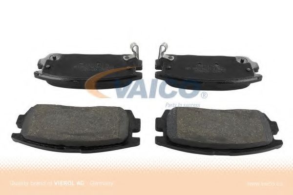 комплект спирачно феродо, дискови спирачки V40-0653