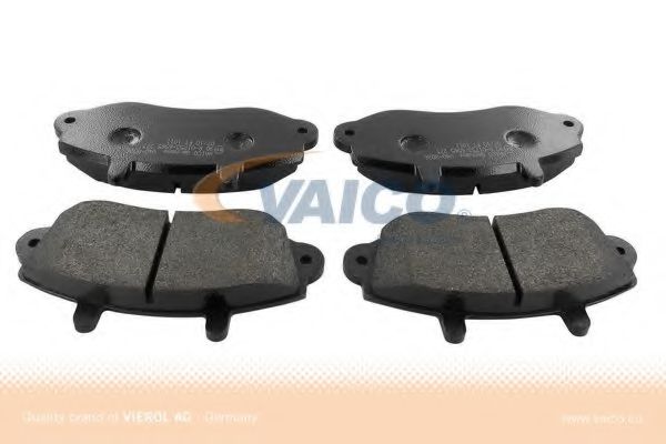 комплект спирачно феродо, дискови спирачки V40-8026