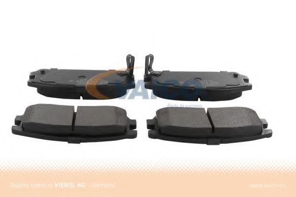 комплект спирачно феродо, дискови спирачки V40-8037