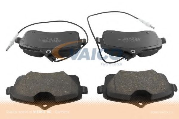 комплект спирачно феродо, дискови спирачки V42-0148