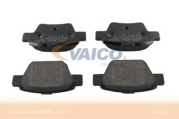 комплект спирачно феродо, дискови спирачки V42-4119