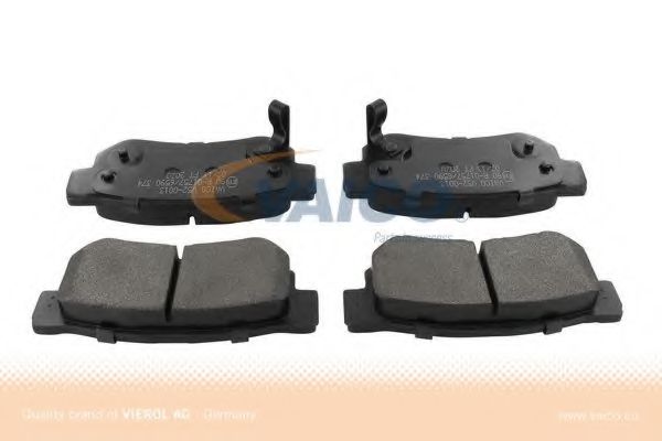 комплект спирачно феродо, дискови спирачки V52-0013