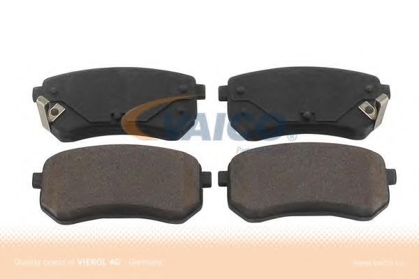 комплект спирачно феродо, дискови спирачки V52-0072