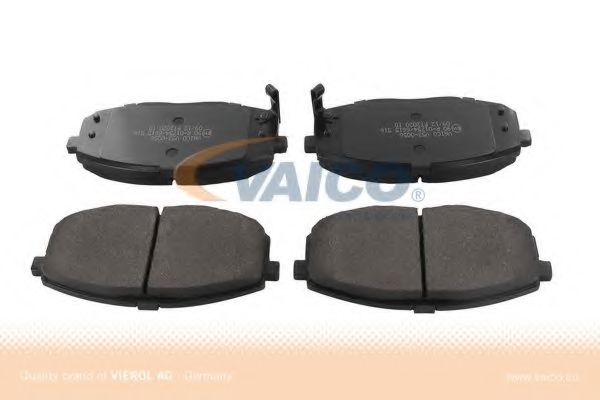 комплект спирачно феродо, дискови спирачки V53-0056