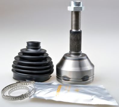 каре комплект, полуоска