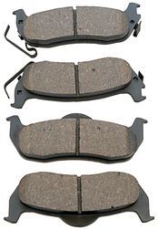 комплект спирачно феродо, дискови спирачки