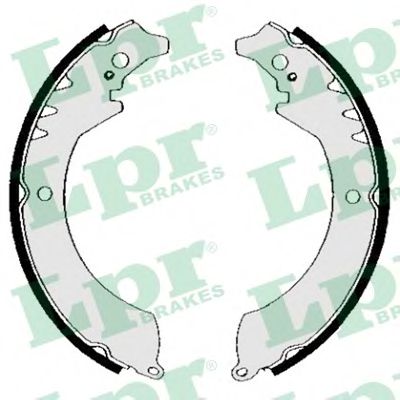 комплект спирачна челюст 05230