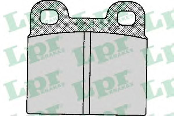 комплект спирачно феродо, дискови спирачки