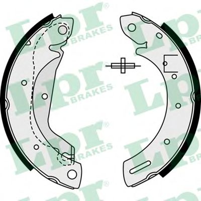 комплект спирачна челюст