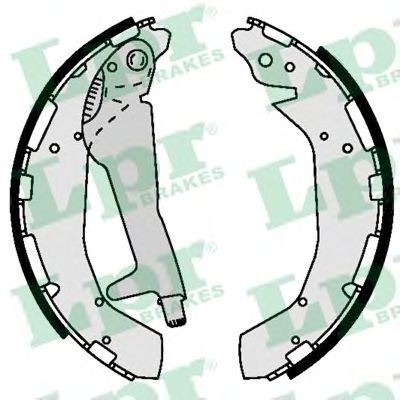 комплект спирачна челюст