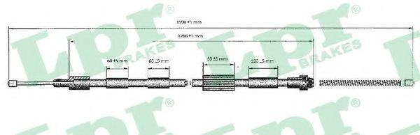 жило, ръчна спирачка