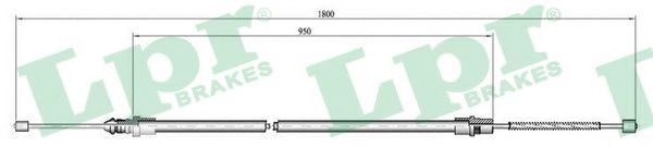 жило, ръчна спирачка C0370B