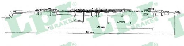 жило, ръчна спирачка C0898B