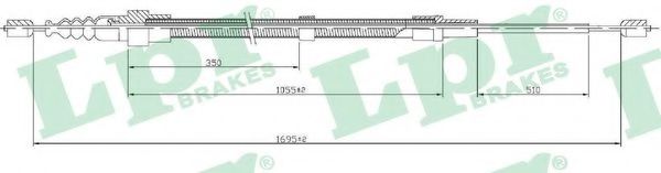 жило, ръчна спирачка C0952B