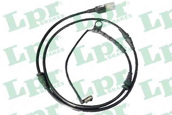 предупредителен контактен сензор, износване на накладките