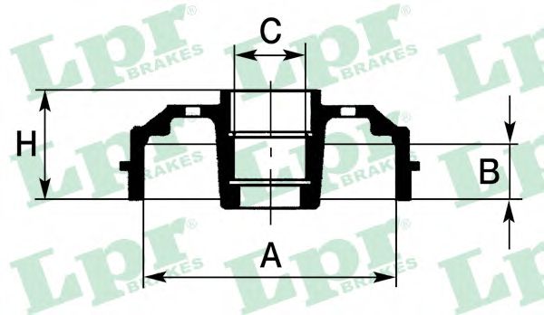 спирачен барабан 7D0153