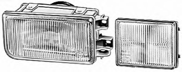 комплект фар за мъгла 1NA 006 790-811