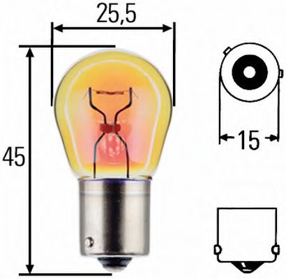 крушка с нагреваема жичка, мигачи 8GA 006 841-123