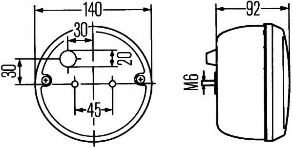 задни светлини за мъгла; задни светлини за мъгла 2NE 001 423-011