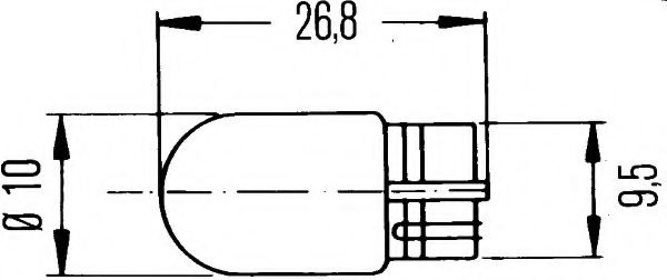 крушка с нагреваема жичка 8GP 003 594-121