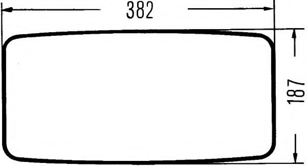 външно огледало 8SB 003 290-001
