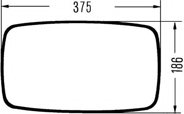 външно огледало 8SB 501 156-021