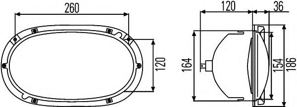 главен фар 1AG 001 108-511