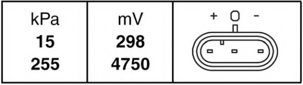 датчик, налягане при принудително пълнене 6PP 009 400-171