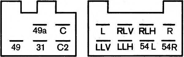 мигачи 4DN 004 589-031