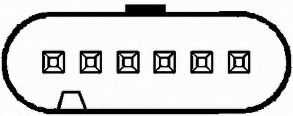 въздухомер-измерител на масата на въздуха 8ET 009 142-661