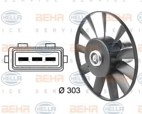 вентилатор, охлаждане на двигателя