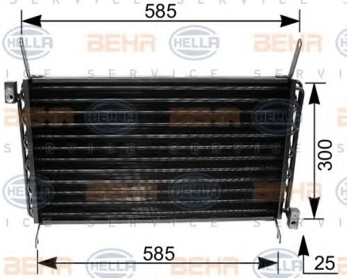 кондензатор, климатизация 8FC 351 035-671