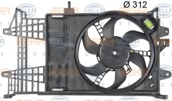 вентилатор, охлаждане на двигателя