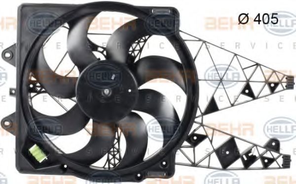 вентилатор, охлаждане на двигателя