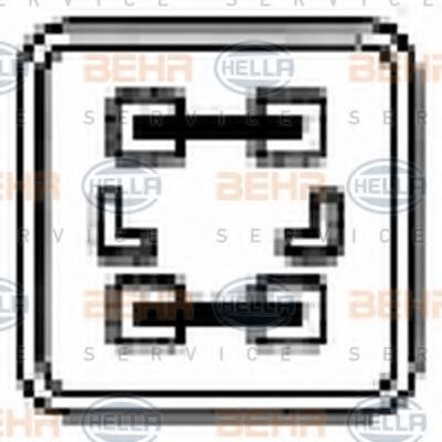 вентилатор, охлаждане на двигателя 8EW 351 044-431