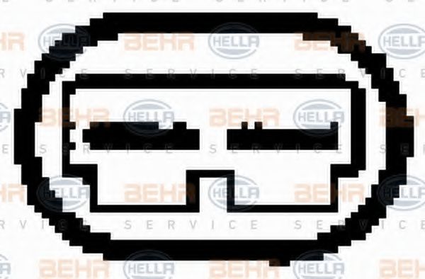 вентилатор, охлаждане на двигателя 8EW 351 044-521