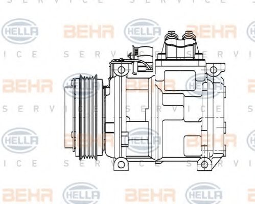 компресор, климатизация 8FK 351 110-131
