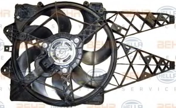 вентилатор, охлаждане на двигателя