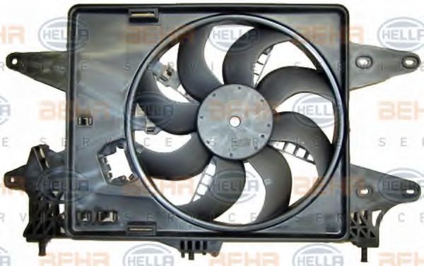 вентилатор, охлаждане на двигателя 8EW 351 149-191