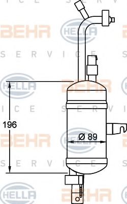 изсушител, климатизация 8FT 351 192-341