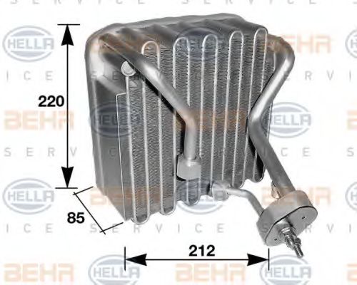 изпарител, климатична система 8FV 351 210-351