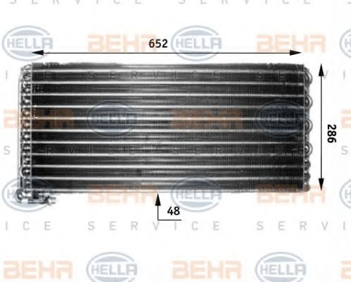 кондензатор, климатизация 8FC 351 300-071