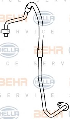 тръбопровод високо налягане, климатизация 9GS 351 337-431