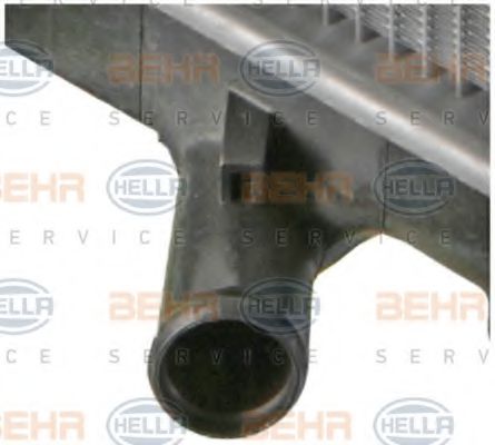 радиатор, охлаждане на двигателя 8MK 376 707-411