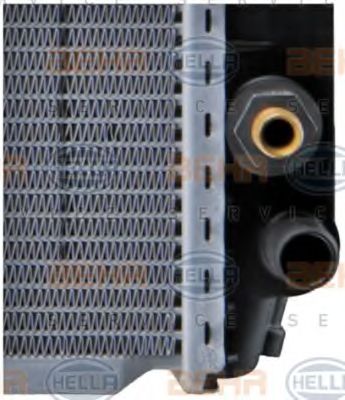 радиатор, охлаждане на двигателя 8MK 376 712-531