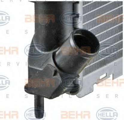 радиатор, охлаждане на двигателя 8MK 376 717-791