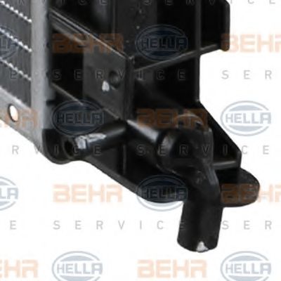 радиатор, охлаждане на двигателя 8MK 376 726-771