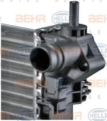 радиатор, охлаждане на двигателя 8MK 376 745-021